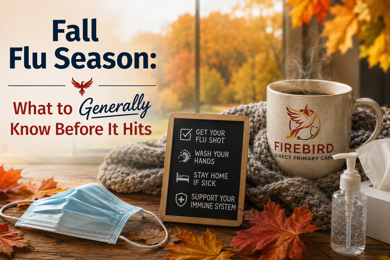 Fall flu season checklist, personalized care