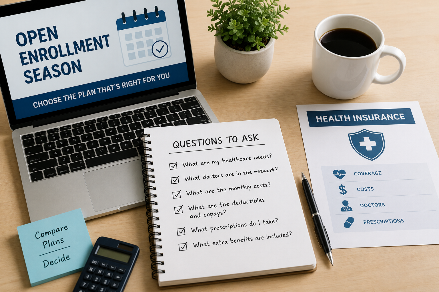 Open enrollment, HDHP, HSA, DPC
