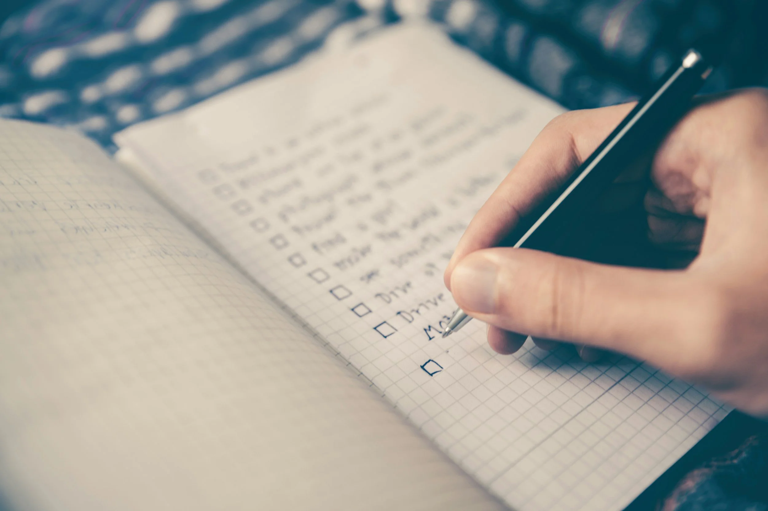 Preventative medicine, checklist, lifelong health