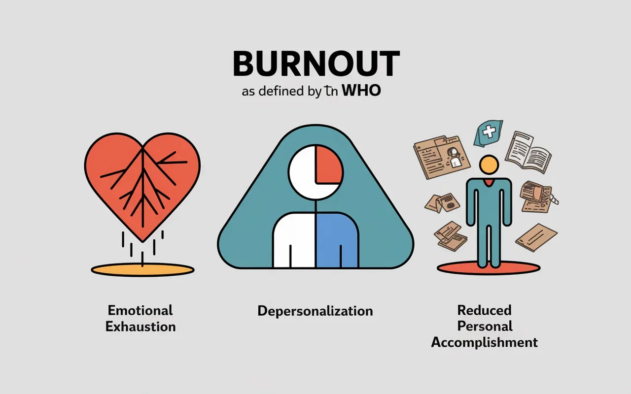 burnout, stress, emotional